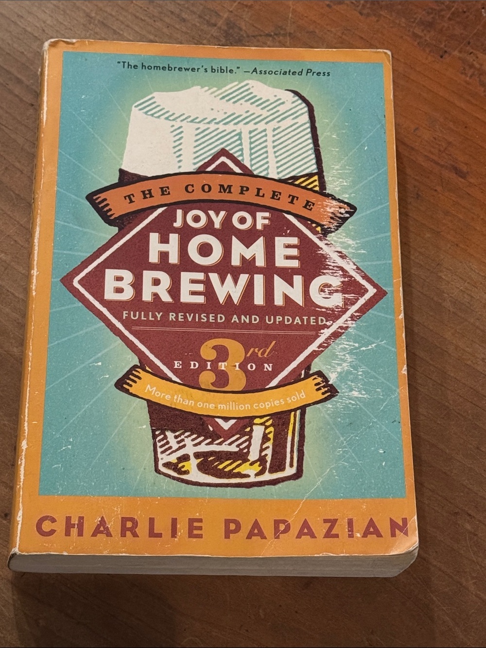The Complete Joy of Homebrewing - soft Cover by Charlie Papazian